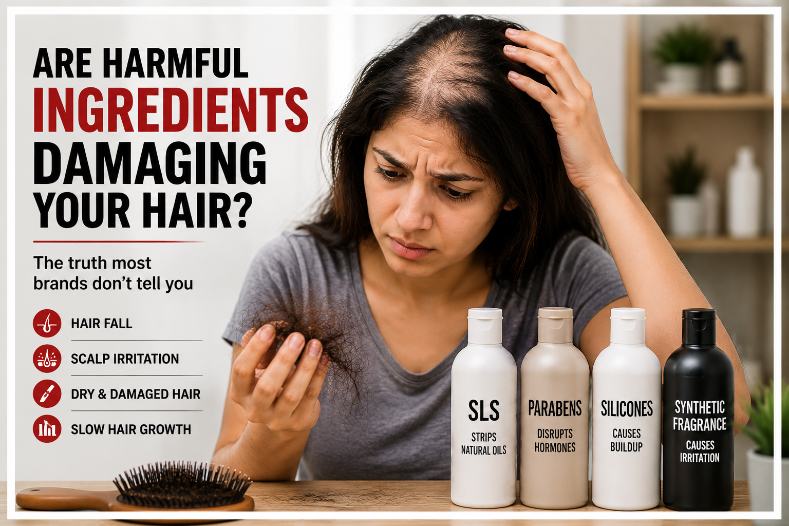 The Truth About Hair care Ingredients: What Helps, What Hurts & What You Should Know Before Buying