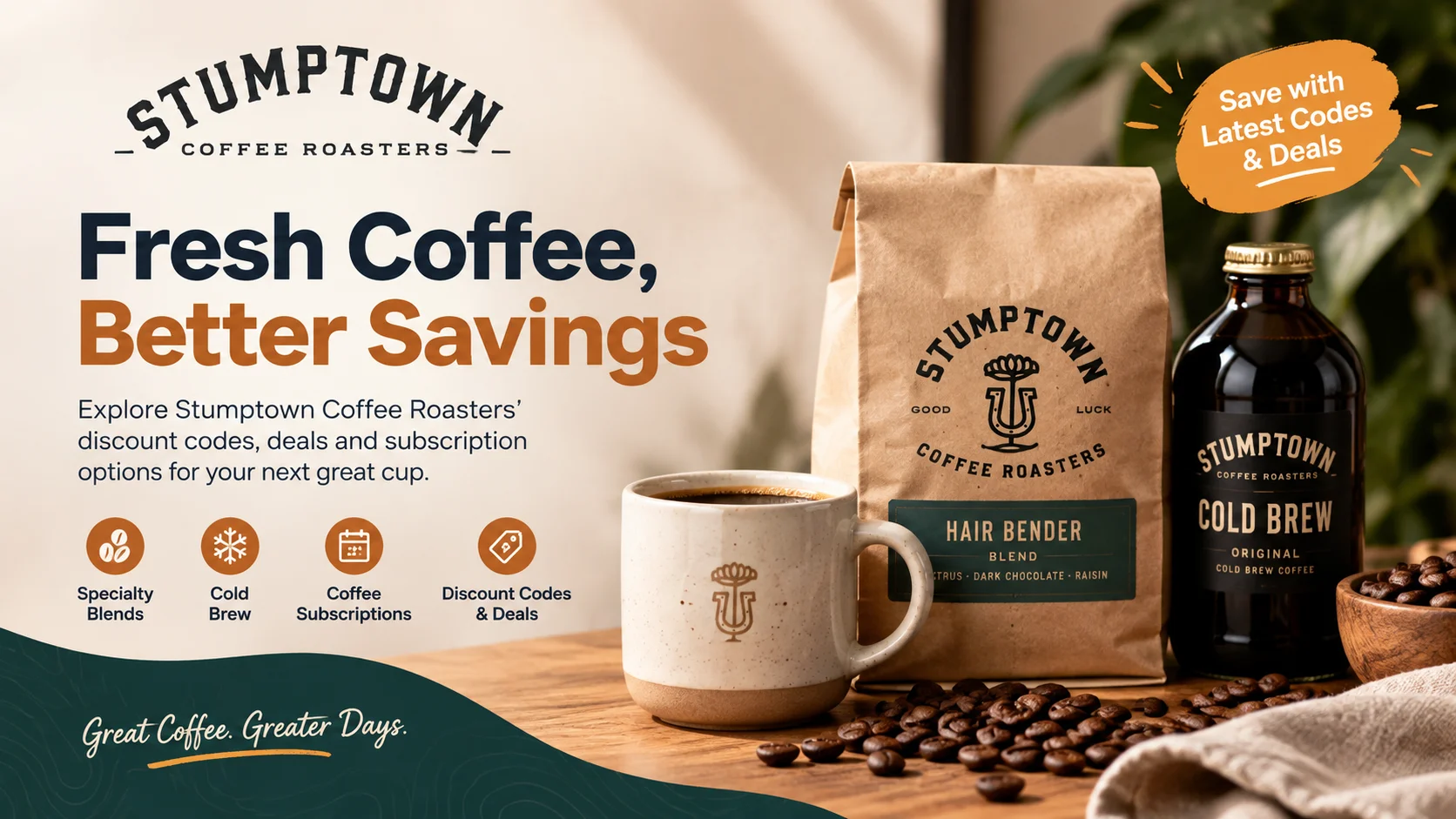 Stumptown Coffee Roasters: Fresh Coffee, Flexible Subscriptions & Ways to Save