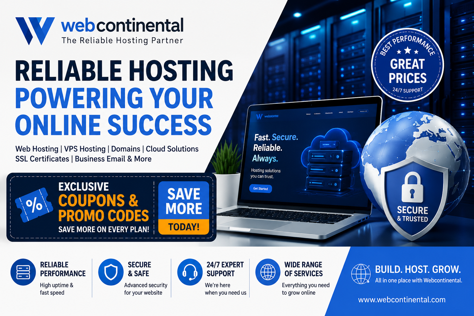 Webcontinental online store offering electronics, home appliances, fashion, and everyday essentials
