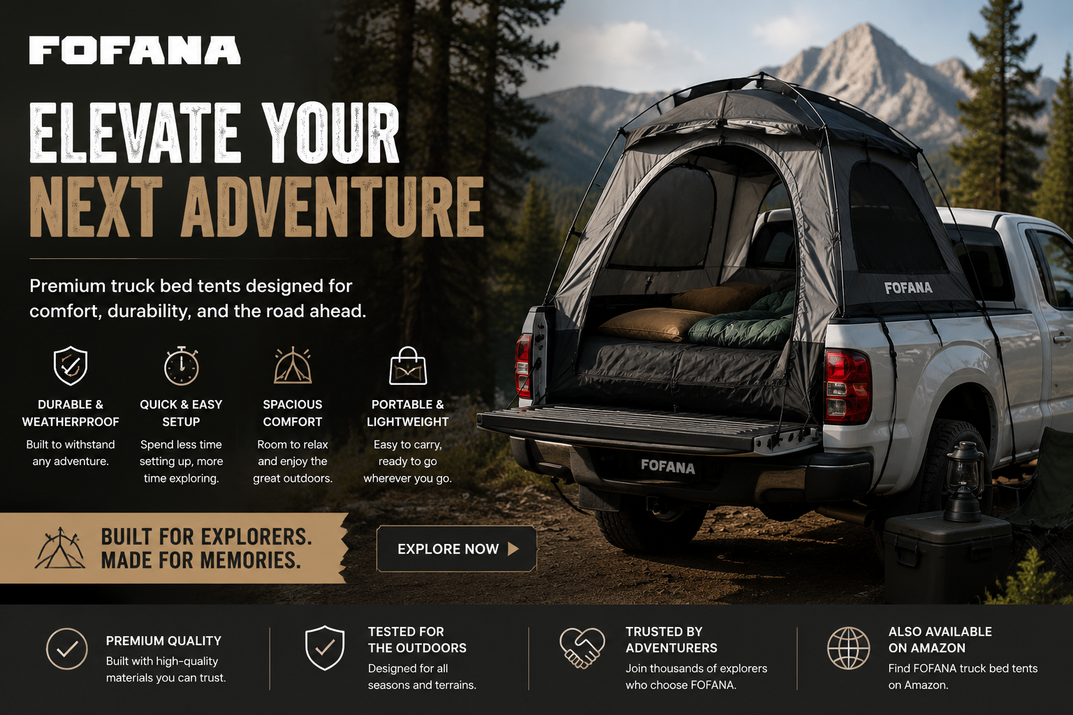 OFANA Affiliate Program banner showcasing exclusive discount codes, promotional offers, and online shopping deals.