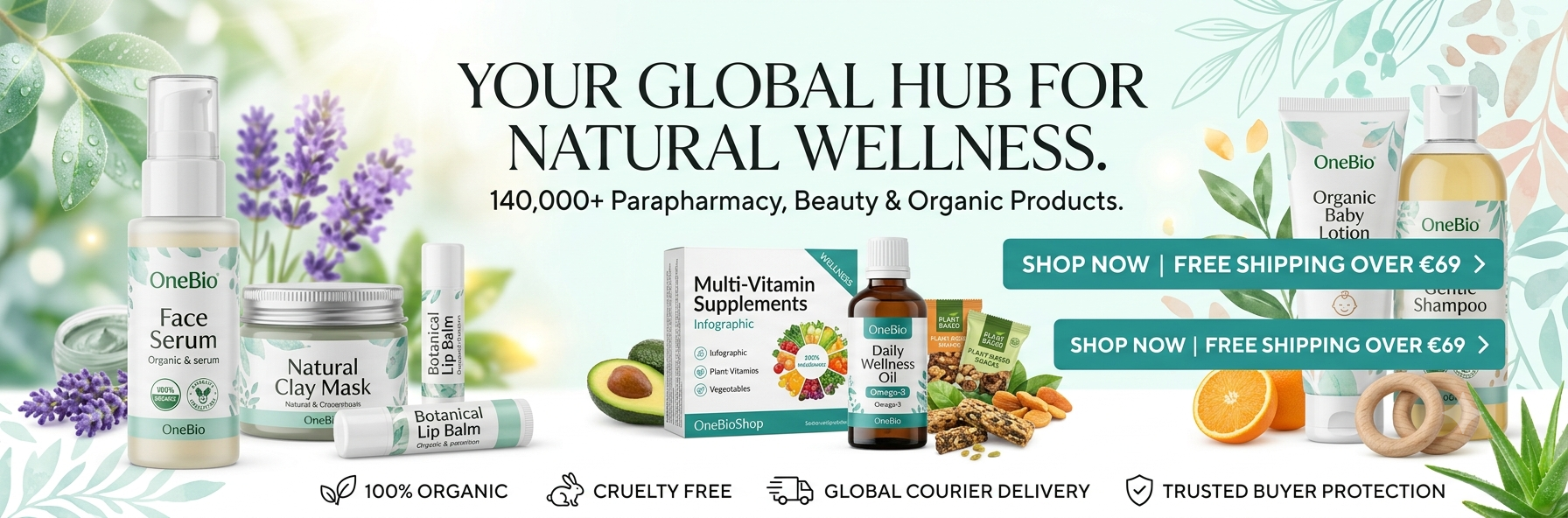 Shop over 140,000 premium health, beauty, and organic wellness products from an international parapharmacy marketplace