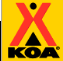 Kampgrounds of America logo