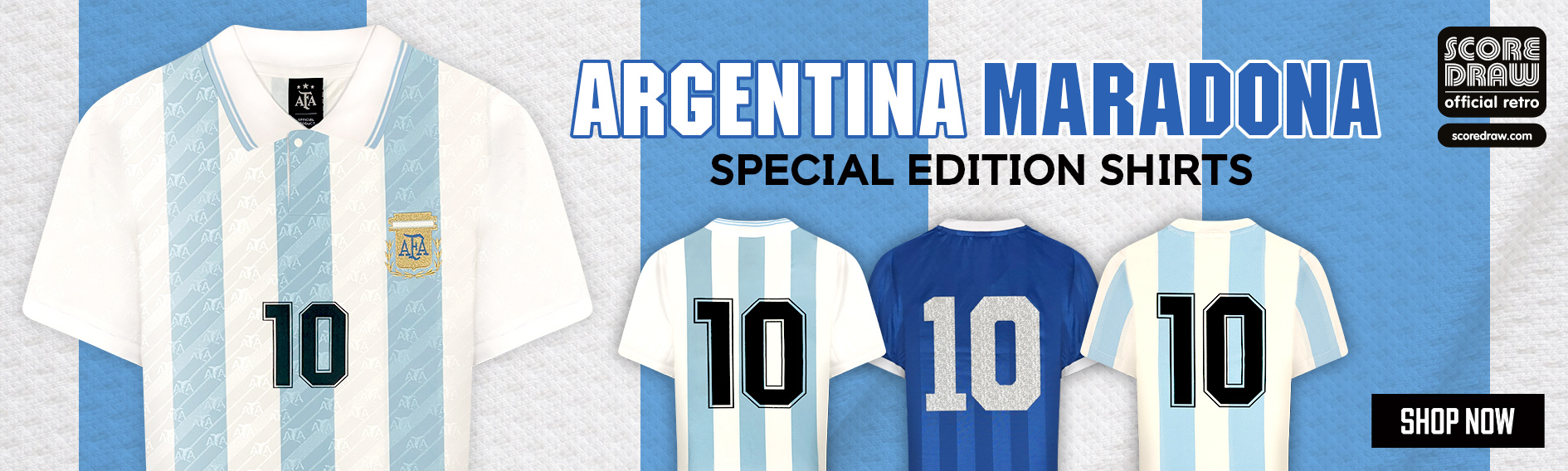 Relive legendary football moments with official retro club shirts and classic matchday jerseys.