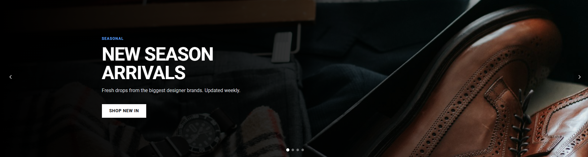 Stay comfortable and stylish in premium casual shirts, warm wool knitwear, and durable outerwear at lower prices.