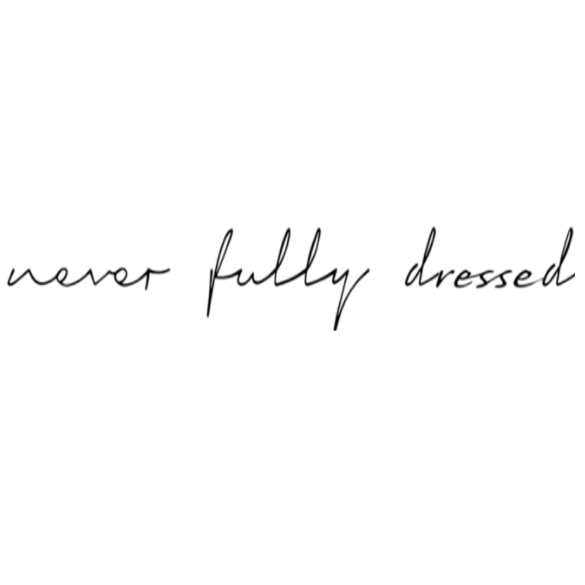 Never Fully Dressed logo